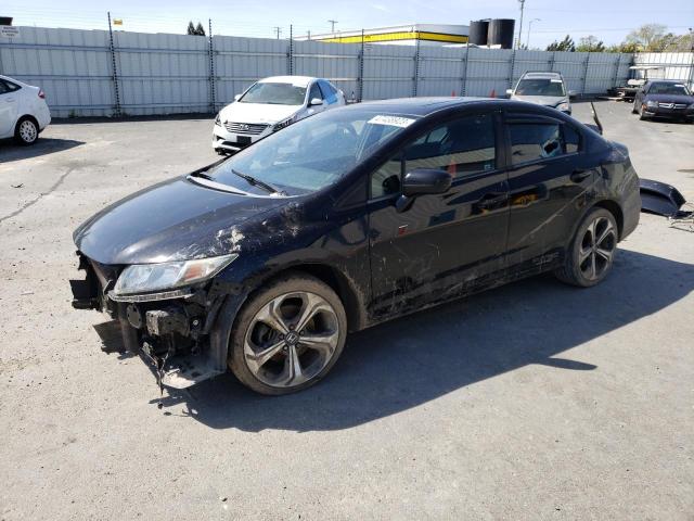HONDA CIVIC SI 2014 with VIN 2HGFB6E55EH703108 - Photo from auction