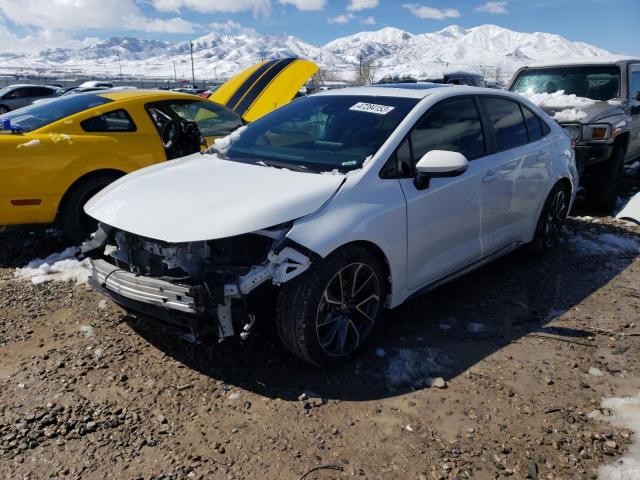 TOYOTA COROLLA SE 2020 with VIN 5YFP4RCEXLP001536 - Photo from auction