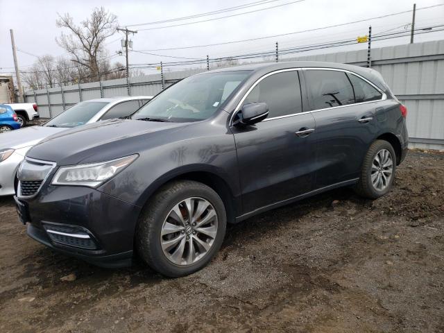 ACURA MDX TECHNO 2015 with VIN 5FRYD4H48FB013996 - Photo from auction