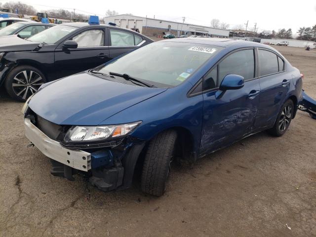 HONDA CIVIC EXL 2013 with VIN 19XFB2F9XDE260117 - Photo from auction