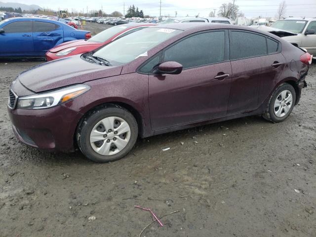 KIA FORTE LX 2017 with VIN 3KPFK4A74HE083653 - Photo from auction