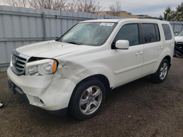 HONDA PILOT EXL 2015 with VIN 5FNYF4H68FB503786 - Photo from auction