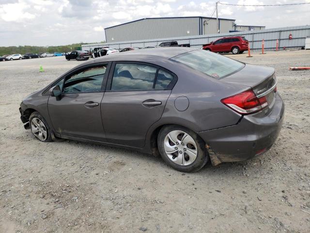 Photo 2 from auction – 2014 HONDA CIVIC LX with VIN 2HGFB2F57EH512751