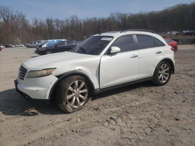 INFINITI FX45 2003 with VIN JNRBS08W13X000466 - Photo from auction