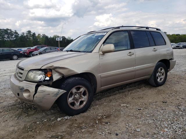 TOYOTA HIGHLANDER 2005 with VIN JTEGD21A550116433 - Photo from auction