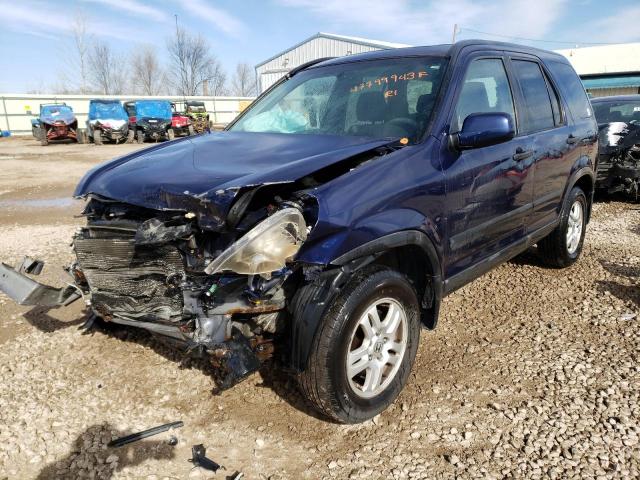 HONDA CR-V EX 2004 with VIN JHLRD788X4C000402 - Photo from auction