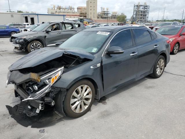 KIA OPTIMA EX 2016 with VIN 5XXGU4L30GG030575 - Photo from auction