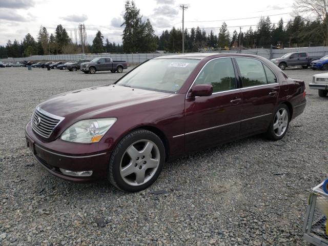 LEXUS LS 430 2005 with VIN JTHBN36F055017848 - Photo from auction