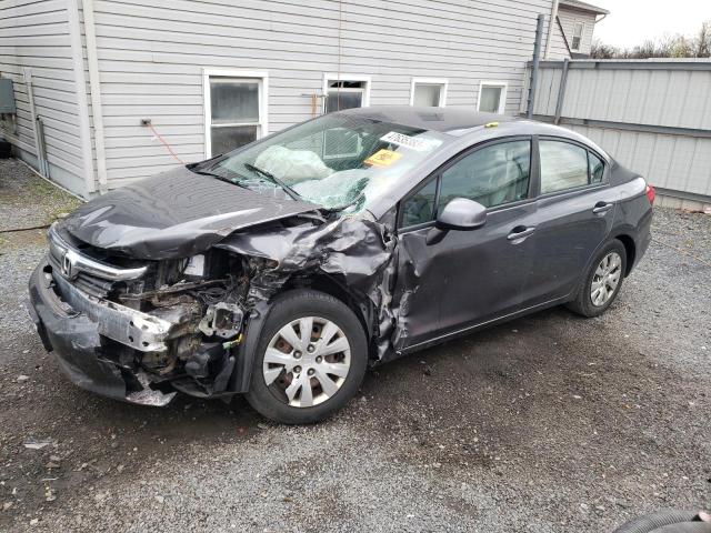 HONDA CIVIC LX 2012 with VIN 19XFB2F54CE314281 - Photo from auction
