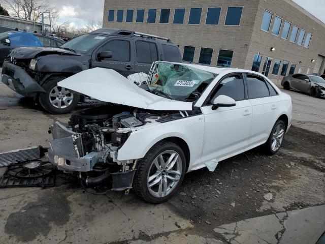 AUDI A4 ULTRA P 2017 with VIN WAUKMAF4XHN056519 - Photo from auction