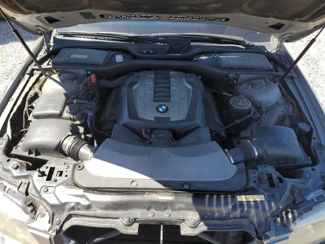 Photo 11 from auction – 2007 BMW 750 with VIN WBAHN83587DT72289