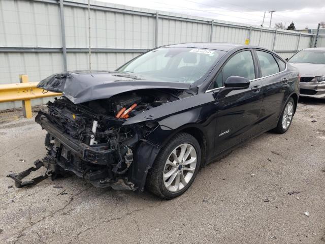 FORD FUSION SE 2019 with VIN 3FA6P0LU2KR197721 - Photo from auction