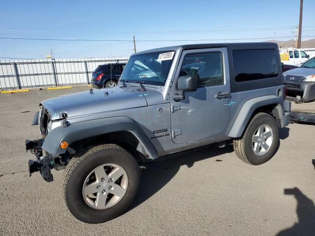 JEEP WRANGLER S 2013 with VIN 1C4AJWAG2DL555651 - Photo from auction