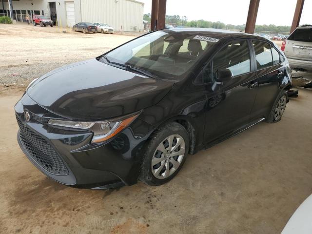TOYOTA COROLLA LE 2021 with VIN JTDEPMAE1MJ157992 - Photo from auction