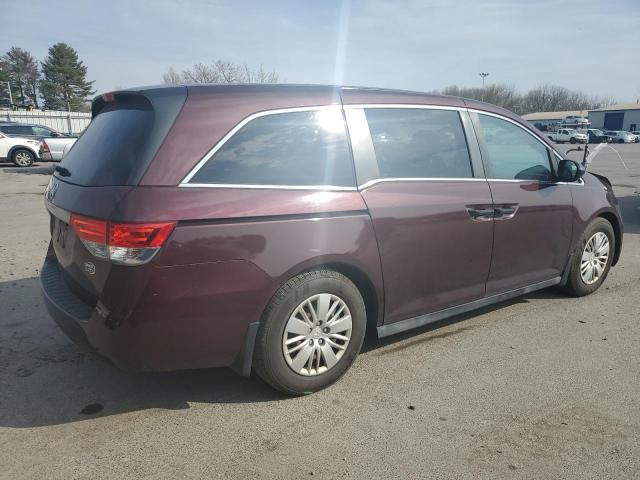 Photo 3 from auction – 2014 HONDA ODYSSEY LX with VIN 5FNRL5H25EB017192