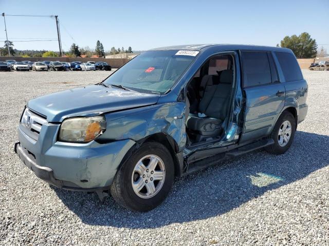 HONDA PILOT LX 2006 with VIN 5FNYF28156B042491 - Photo from auction