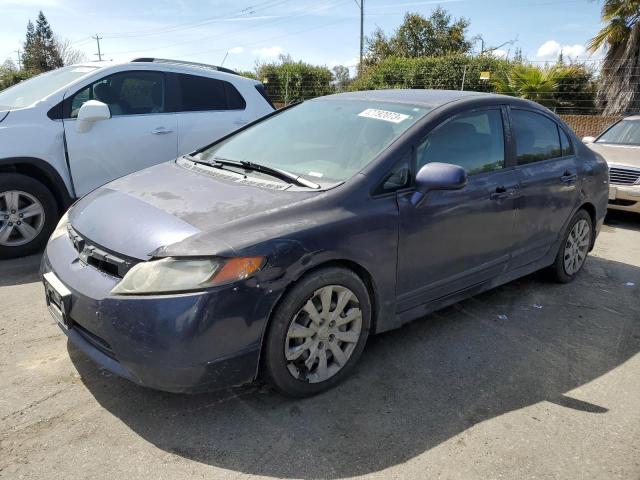 Photo 1 from auction – 2007 HONDA CIVIC LX with VIN JHMFA16507S005177