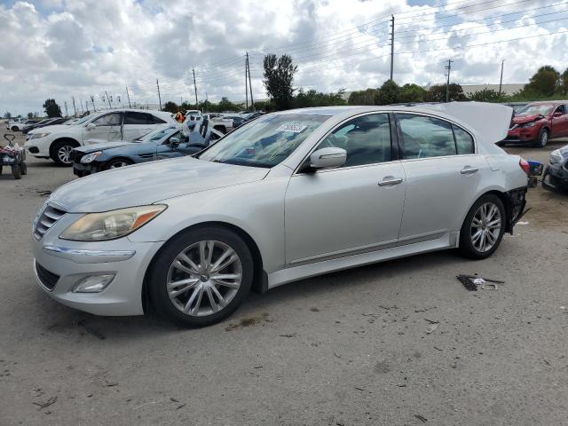HYUNDAI GENESIS 3. 2012 with VIN KMHGC4DD1CU195044 - Photo from auction
