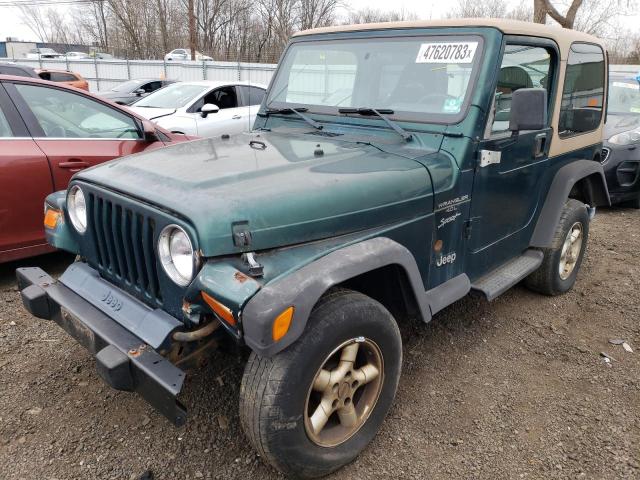 JEEP WRANGLER / 2000 with VIN 1J4FA49S5YP805136 - Photo from auction