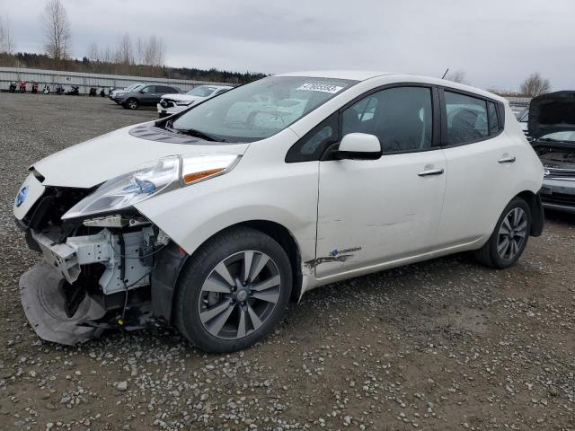NISSAN LEAF S 2015 with VIN 1N4AZ0CP2FC318640 - Photo from auction