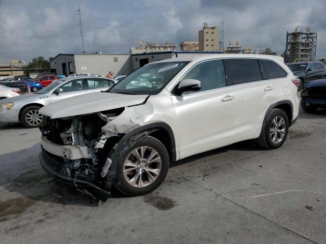 TOYOTA HIGHLANDER 2014 with VIN 5TDZKRFH8ES030306 - Photo from auction