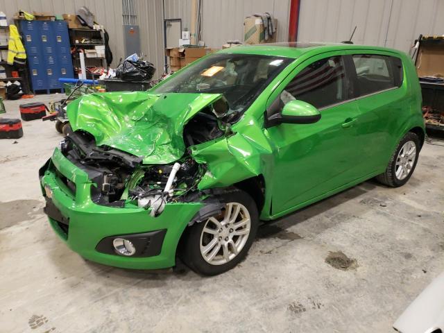 CHEVROLET SONIC LT 2015 with VIN 1G1JC6SB9F4163026 - Photo from auction