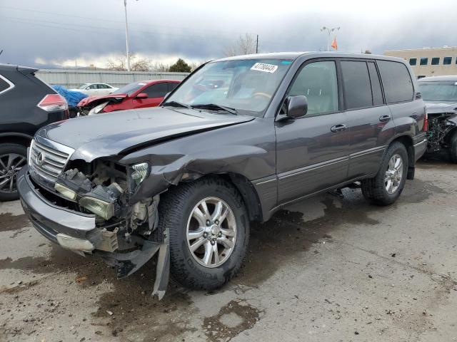 LEXUS LX 470 2004 with VIN JTJHT00W043536544 - Photo from auction