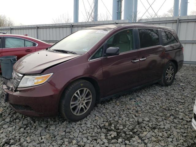 HONDA ODYSSEY EX 2011 with VIN 5FNRL5H62BB032036 - Photo from auction