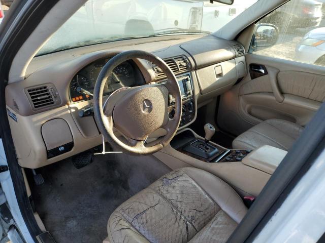 Photo 8 from auction – 2001 MERCEDES-BENZ ML 320 with VIN 4JGAB54E71A286213