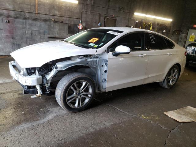 FORD FUSION SE 2018 with VIN 3FA6P0HD9JR184794 - Photo from auction