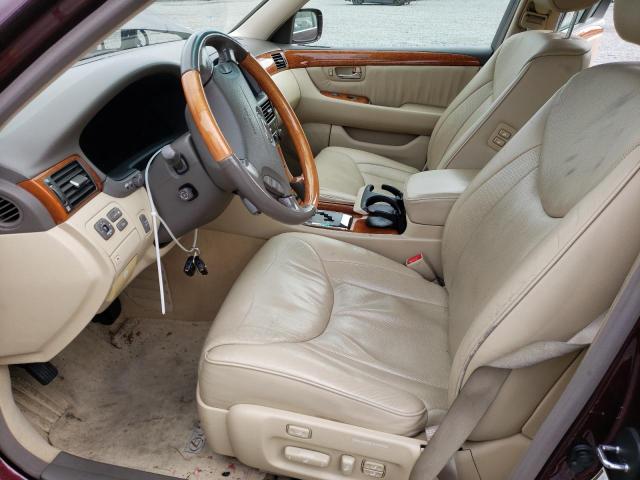 Photo 7 from auction – 2005 LEXUS LS 430 with VIN JTHBN36F055017848