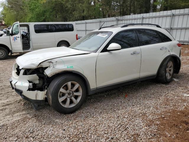 INFINITI FX35 2004 with VIN JNRAS08WX4X215082 - Photo from auction