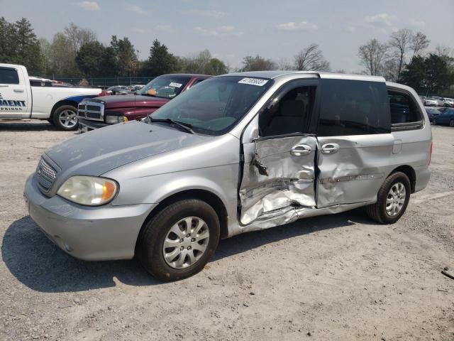 KIA SEDONA EX 2004 with VIN KNDUP131046581686 - Photo from auction