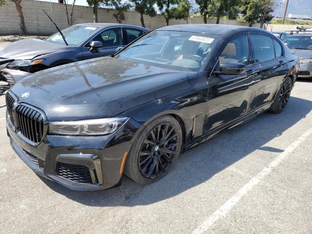 BMW 740 I 2021 with VIN WBA7T2C01MCE56445 - Photo from auction