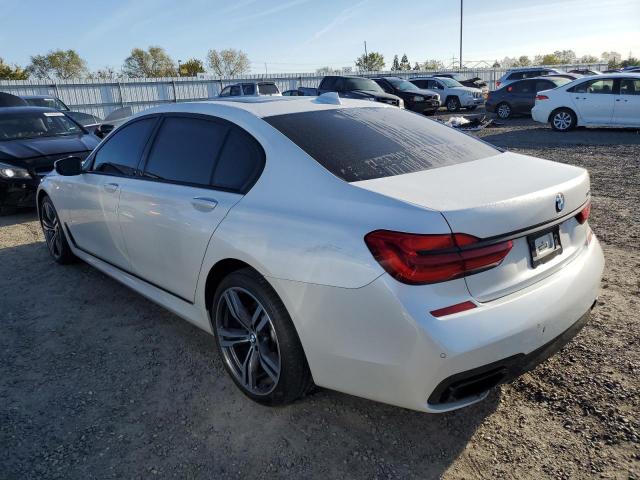 Photo 2 from auction – 2016 BMW 740 I with VIN WBA7E2C5XGG504217