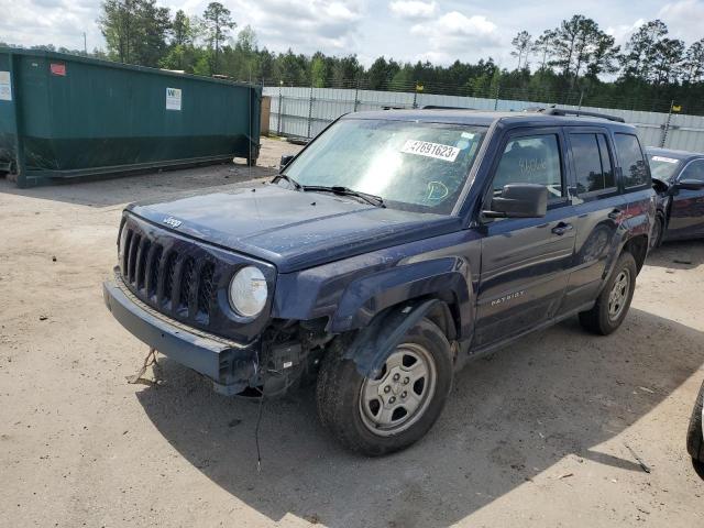 Photo 1 from auction – 2016 JEEP PATRIOT SP with VIN 1C4NJPBA1GD677451