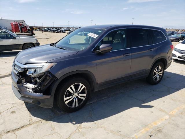 HONDA PILOT EX 2016 with VIN 5FNYF6H32GB097491 - Photo from auction