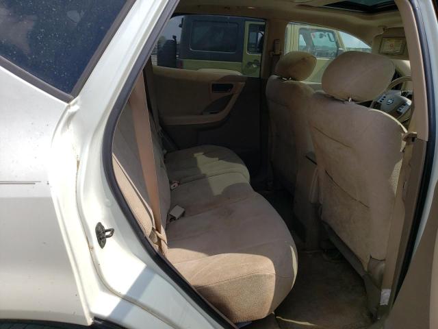 Photo 10 from auction – 2004 NISSAN MURANO SL with VIN JN8AZ08T54W217026