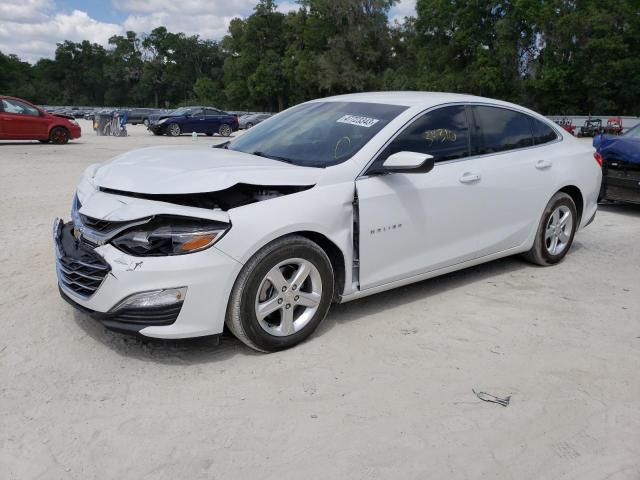 CHEVROLET MALIBU LS 2021 with VIN 1G1ZC5ST2MF085499 - Photo from auction