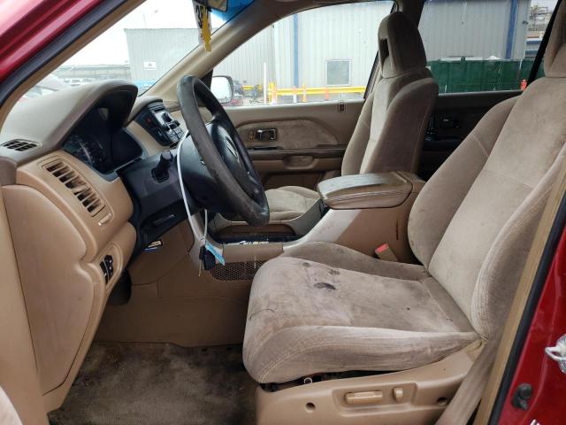 Photo 7 from auction – 2005 HONDA PILOT EX with VIN 5FNYF18445B062217