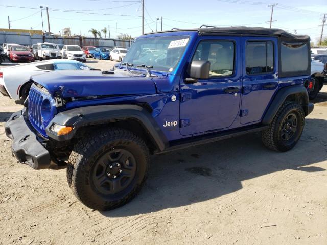 JEEP WRANGLER U 2018 with VIN 1C4HJXDG4JW291701 - Photo from auction