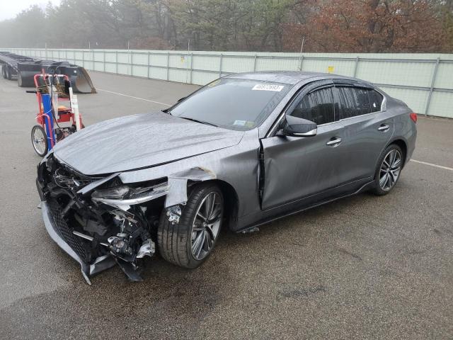 INFINITI Q50 PREMIU 2017 with VIN JN1EV7AR6HM841695 - Photo from auction