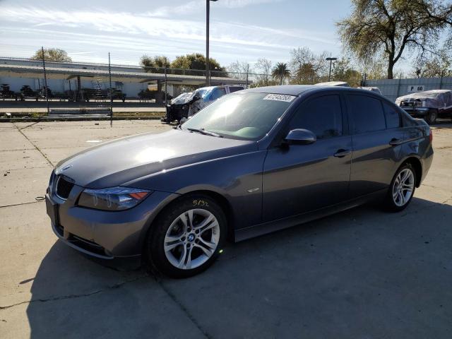 BMW 328I 2008 with VIN WBAVC53528F009273 - Photo from auction