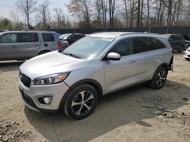 KIA SORENTO EX 2016 with VIN 5XYPHDA56GG088212 - Photo from auction