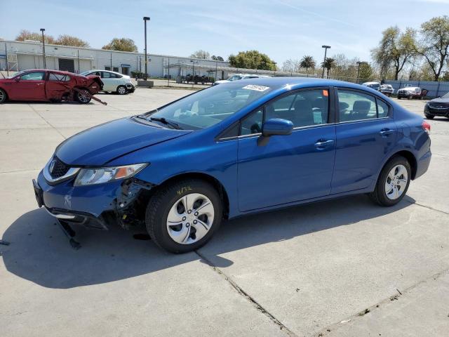 HONDA CIVIC LX 2014 with VIN 19XFB2F52EE209936 - Photo from auction