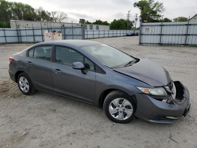 Photo 4 from auction – 2013 HONDA CIVIC LX with VIN 19XFB2F58DE222740