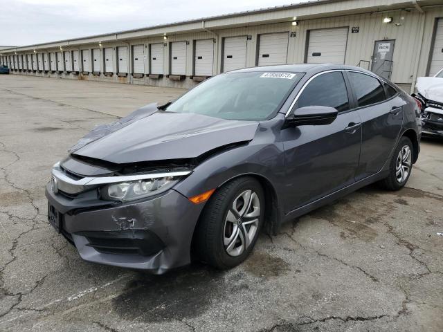 HONDA CIVIC LX 2018 with VIN 19XFC2F57JE040696 - Photo from auction