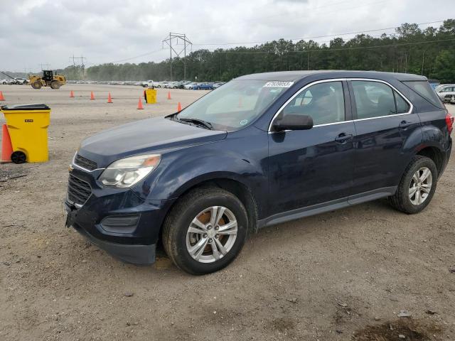 CHEVROLET EQUINOX LS 2017 with VIN 2GNALBEK3H1535302 - Photo from auction