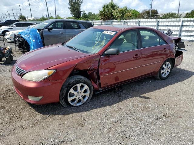 TOYOTA CAMRY LE 2005 with VIN 4T1BE30KX5U059288 - Photo from auction