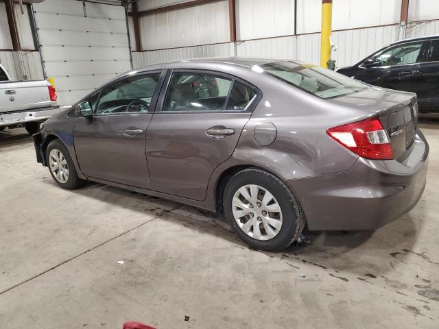 Photo 2 from auction – 2012 HONDA CIVIC LX with VIN 19XFB2F55CE322566